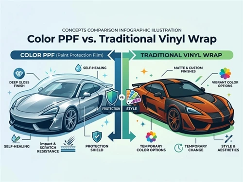 Servicios OEM y ODM para PPF en color: personalización de su propia marca des...