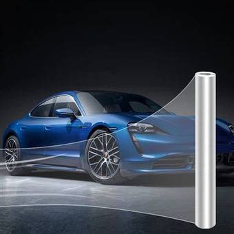 Película protectora de pintura para automóviles